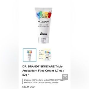 Dr. Brandt Triple Antioxidant Face Cream